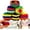 6PCS Geometric A8, variant on 6/12/24PCS Hand-Made Knitted Ball, 2026 Upgraded Professional for Adults, Crochet Balls, Multicolored Geometric Pattern, Juggling Balls for Beginners & Outdoor Fun