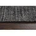 thumbnail image 4 of Rizzy Rugs Grand Haven Area Rug GH724A Black Single Color Rows 9' x 12' Rectangle, 4 of 5