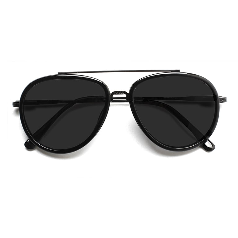 Metal Frame Polarized Aviator Sunglasses UV Protection ROKA_FALCON_Sun-  main image 4