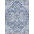 thumbnail image 2 of Addison Rugs Chantille Indoor/Outdoor Traditional Oriental Denim Washable Rectangle Rug, 3' x 5', 2 of 6