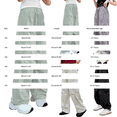 thumbnail image 3 of JLMSPLWG Warm Pants Soccer Pants Girls Cargo Pants Size 7-8 Kids Cargo Teen Girls Clothes 5/6 Girls Children Clothes Girls, Beige 10-11 Years, 3 of 6