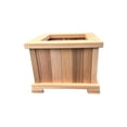 thumbnail image 6 of Wood Country Square Patio Planter - unstained, 6 of 8