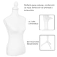 thumbnail image 3 of Maniquí Torso para Modistas Onof MTFAT Sastre Blanco, 3 of 8