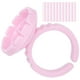 thumbnail image 5 of Taza de anillo de pegamento para extensión de pesta?as, taza de anillo de pegamento de pesta?as desechable de gran flexibilidad 100PCS para uso profesional(Rosa 100 piezas por paquete) Ecomeon no, 5 of 6