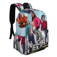 thumbnail image 2 of Una Película de Minecraft-theme Backpack, Campus style schoolbag Bookbag with Adjustable Shoulder Straps And Large Zip Compartment, Unisex Travel Bags.42x30x15cm, 2 of 6