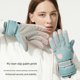 thumbnail image 5 of Guantes para deportes al aire libre para hombre, de invierno, gruesos, cálidos, con pantalla táctil y resistentes al frío, 5 of 5