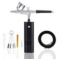 thumbnail image 1 of Mini Kit d'Aérographe Sans Fil Haute Pression Compresseur Multi-Usage Pistolet à Pulvérisation pour Maquillage Modèle Art Outils pour Ongles, Facile à Utiliser, 1 of 7