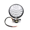 thumbnail image 4 of DKMOTORK 0012 Faro delantero LED para motocicleta Vintage Retro 5 pulgadas Universal para Chopper Bobber Cruiser Negro, 4 of 5