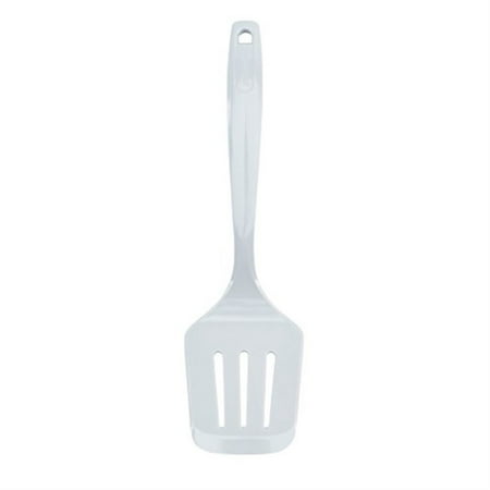 - good cook classic 12-inch white melamine slotted turner spatula