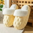 thumbnail image 2 of Zapatillas de algodón para mujer, desmontables, para otoño e invierno, para uso interior y exterior, con suela gruesa, cálidas, impermeables, para el hogar, para mujer, para hombre, para, 2 of 5
