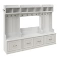 thumbnail image 1 of Woodland Full Entryway Set in White Ash - Engineered Wood, 1 of 11