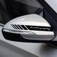 thumbnail image 1 of Car Vinyl Stripe Rearview Mirror Decal Strips Auto Side Body Accessories For SVR Discovery Velar Evoque Range Rover BK For utogiography, 1 of 6