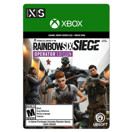 Tom Clancy's Rainbow Six® Siege Operator Edition, Ubisoft, XBox [Digital Download]