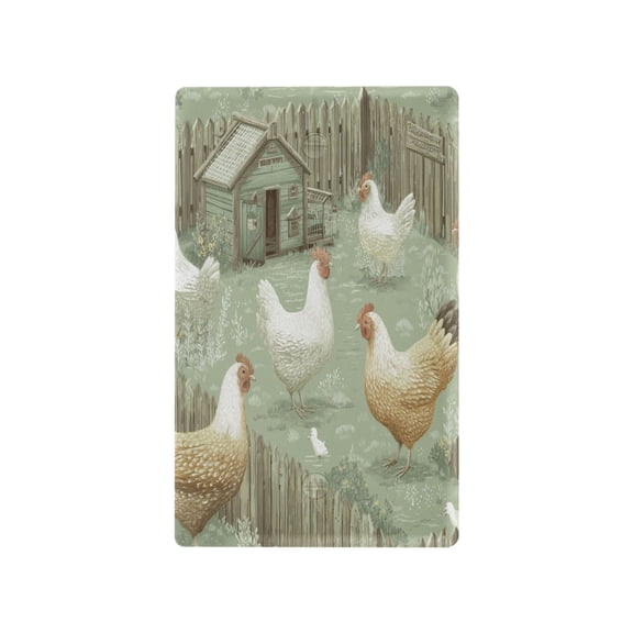 Light Switch Cover Switch Plate Outlet Cover Plug Cover for Electrical Unused Outlet Cover Cute Chickens Illustration