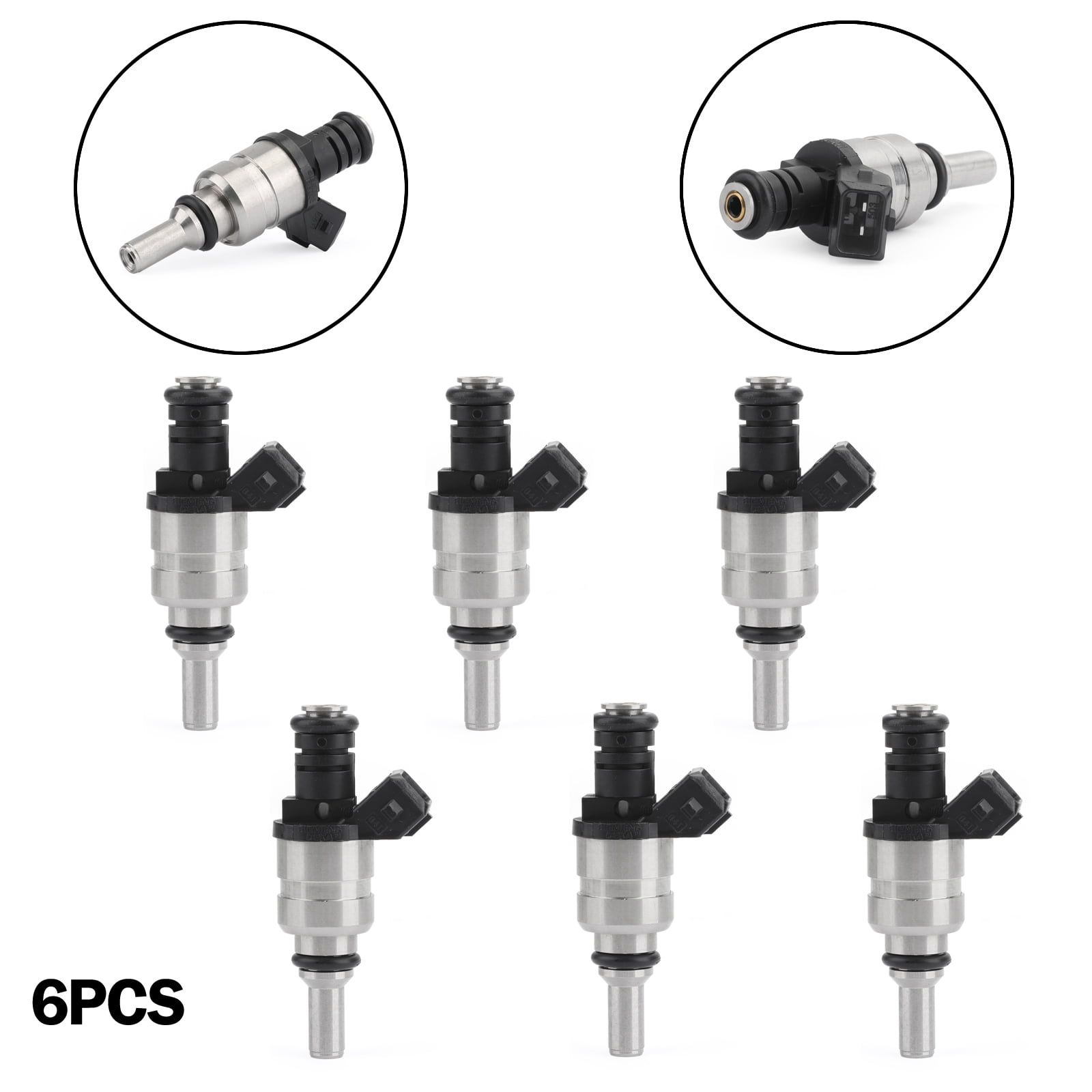 6pcs Fuel Injectors Fits for BMW X3 Z3 Z4 528i 328Ci 323Ci 525i 325xi