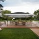 thumbnail image 1 of 12x12ft pop-up canopy tent con adjustable height (gris oscuro + light gray), 1 of 9