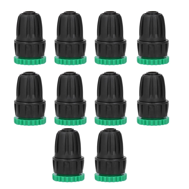 Adaptador de grifo, 10 piezas Adaptador de manguera de jardín Conector de manguera Accesorio de manguera de jardín Acabado de lujo Jadeshay A