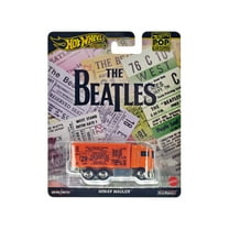 Hiway Hauler Orange with Concert Ticket Graphics "The Beatles" "Pop Culture" Series Diecast Model Car by Hot Wheels