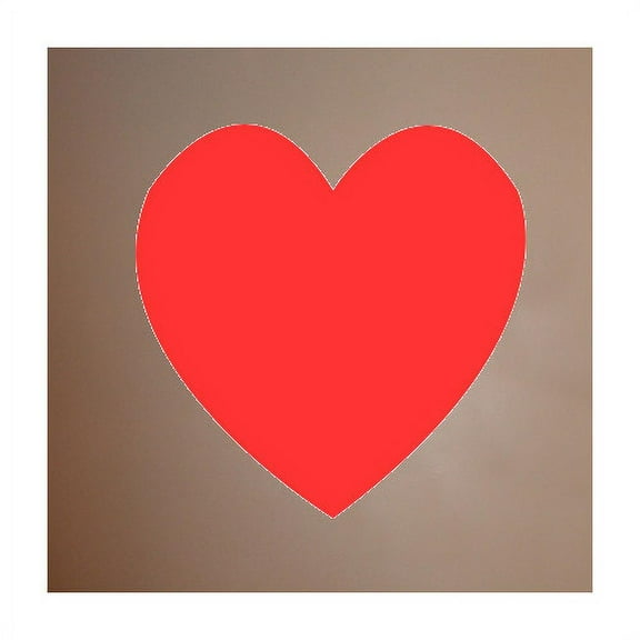 Wallhogs Valentines Heart Cutout Wall Decal