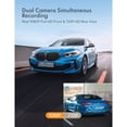 thumbnail image 4 of APEMAN Dual Dash Cam C420D for Cars Front and Rear with Night Vision 1080P FHD Mini in Car Camera 170° Wide Angle Driving Recorder with G-Sensor, Parking Monitor, Loop Recording, WDR, 4 of 9