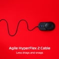 thumbnail image 2 of Ratón para juegos HyperX Pulsefire Haste 2 con cable, 53 g, 26 K DPI, negro, 2 of 7