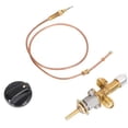 thumbnail image 1 of Gas Fireplace Fire Pit Flame Failure Control Valve Kit Fire Pit Thermocouple Replace 6325, 1 of 6