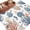 DarkBlue, variant on Black Blue Coastal Area Rugs 5'x7', Small Throw Rugs for Laundry Room Playroom, Summer Beach Coral Shell Starfish Seahorse Indoor Outdoor Rug Non-Slip Low Pile Carpet Runner Reversible Floor Mats