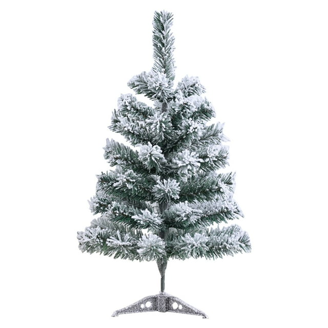 Flocked Christmas Tree 72 in Height With Realistic Branches Pre-Lit Option Available Easy Assembly And Storage