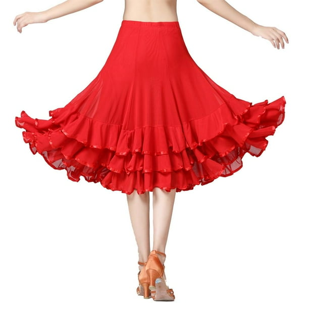 Flamenco Traje Para Bailar Tango Mujer De Baile, Traje De Baile