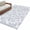 White Gray, variant on Light Blue Dandelion Area Rugs 2.7'x5', Washable Small Throw Rugs for Kitchen Bedroom, Spring Flowers Modern Minimalist Indoor Outdoor Rug Non-Slip Low Pile Carpet Runner Reversible Floor Mats