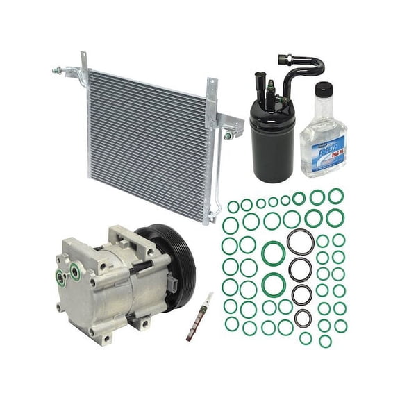 A/C Compressor Kit - Compatible with 1991 - 1993 Ford Ranger 2.3L 4-Cylinder VIN a SOHC 1992