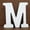 M, variant on Weloille 10cm Wooden Letters, Wooden Alphabet Wall Letter for Wall Decor Decorative - Wood Crafts Standing Letters Slices Sign Board Decoration for Party Decor DIY Craft (Letter M)