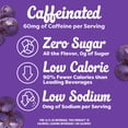 thumbnail image 4 of Crystal Light Drink Mix with Caffeine, 30 Packets, for Convenient On-the-Go Flavorful Hydration, Grape Natural Flavor with Other Natural Flavor, Zero Sugar, 3.35 oz, 4 of 17