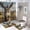 style-341, variant on Shower Curtain Sets 4 Piece Foggy Forest Landscape with Pine Trees And Mountains Bathroom Decor Set with Non-Slip Rugs Toilet Lid Cover And Bath Mat Nature Misty Farmhouse Bathroom Shower Set