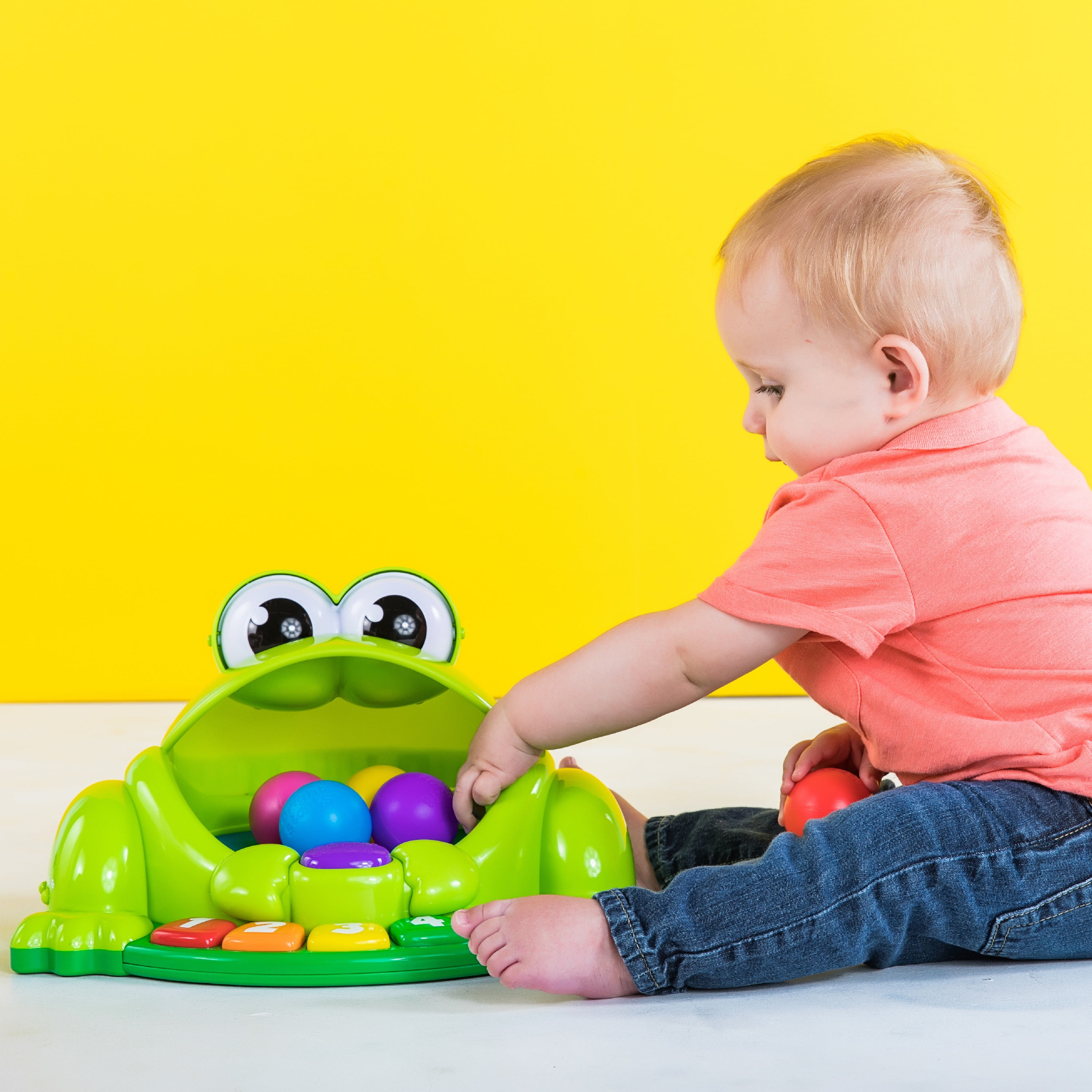 bright starts frog ball popper