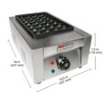 thumbnail image 6 of ALDKitchen Takoyaki Electric Grill | 28 Pcs | Nonstick Molds | No plug | Stainless Steel, 6 of 8