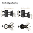 thumbnail image 4 of CHOK Support de Parasol de Patio Robuste Support de Parasol de Patio Pince de Fixation Support, 4 of 9