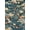 Blue, Pattern 2, variant on ODIKA 4'x6' Blue Gold Deep Crane and Lotus Design Washable Area Rug Elegant Asian-Inspired Water Cloud Motif Non-Slip, Chair-Friendly, Flatwoven for Home Office, Under Desk