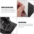 thumbnail image 5 of ADDHAT 2-Pack Black ABS Shower Fixing Base with Built-In Endurance Spring for Bathroom Installation, 5 of 7