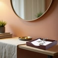 thumbnail image 4 of Decozen Napkin Holder in Solid Wood Brown Finish with Metal ornament in Gold finish, 4 of 9