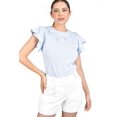 thumbnail image 4 of Short de vestir con pinzas Roman Fashion/ Juvenil, 31404 (Blanco) blanco EG, 4 of 5