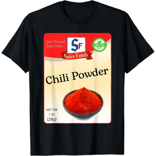 Poudre de Chili Condiment Costumes de Groupe d'Épices T-Shirt - comme sur l'Image - 2TG