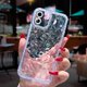 thumbnail image 1 of Funda de teléfono con patrón de diamante y purpurina de cristal para iPhone 13, 12, 11 Pro Max, X, XR, XS Max, 14 Pro, cubierta trasera suave transparente a prueba de golpes Fivean unisex, 1 of 2