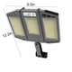 thumbnail image 4 of Fiudx Luz de Seguridad Led para Exteriores, Sensor de Movimiento con Control Remoto, Resistente Al Agua Ip65, Panel Policristalino Eficiente, Funciona Desde El Anochecer Hasta El Amanecer, Ideal para, 4 of 7