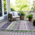 thumbnail image 3 of Dalyn Rugs Machine Washable Indoor/Outdoor Chantille Green 10' x 14' Rug, 3 of 9