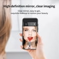 thumbnail image 5 of Nalacover Mirror Phone Case for Google Pixel 7 Pro with Diamond Ring Holder Bracket Clear Imaging Cover, Slim Fit Makeup Soft Silicone Shockproof Lens Protection Case for Women Girls,Gold, 5 of 7