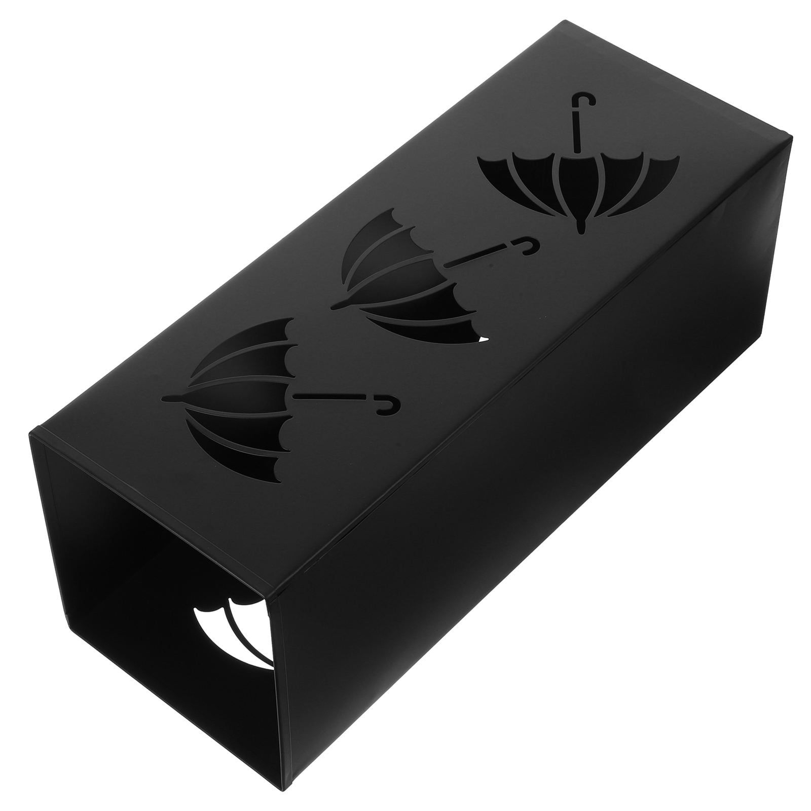 Milisten 1Set Umbrella Storage Bucket Umbrella Holder Outdoor Iron For Householders Entryway