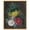 Gold Frame, variant on Four Peonies and a Crown Imperial Canvas Classic Floral Vases by Art Remedy, Black Frame, 16" x 20"