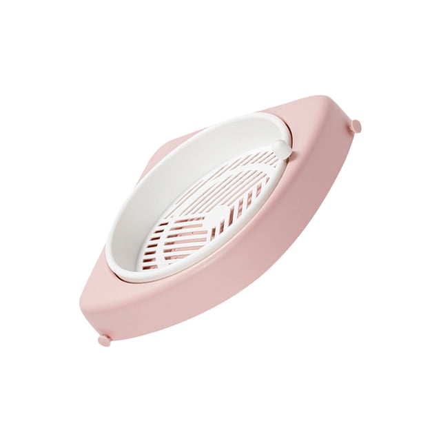 Bewildely Estante de esquina para baño, estante de almacenamiento de esquina para colgar en la pared, estante de ducha, organizador de cocina, accesorios Almacenamiento y organización del hogar rosa Bewildely HA007852-03B