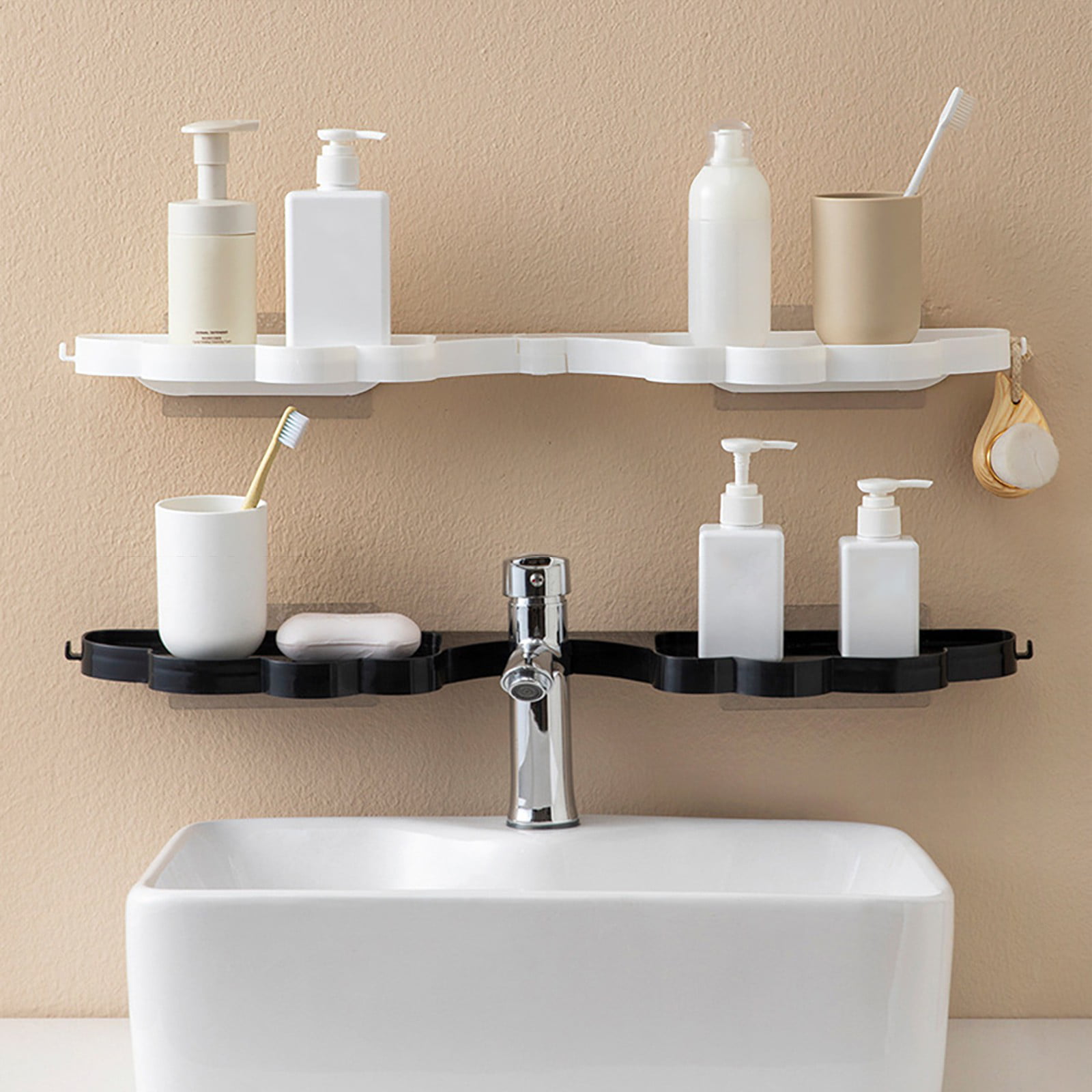Bathroom Shelf Shower Caddy Corner Frame Aluminum Toilet Storage Shampoo  Organizer Tray Wall Hanger Kitchen Holder Accessories